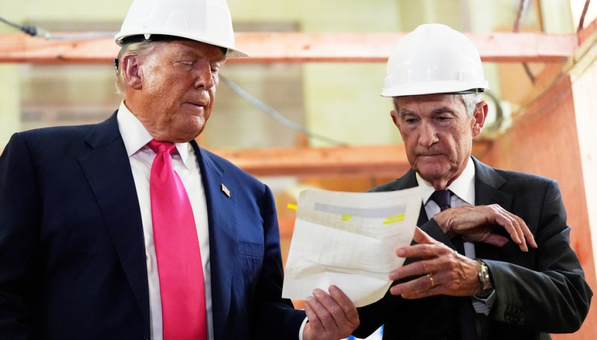 Trump trolls Jerome Powell in recent X post   at george magazine