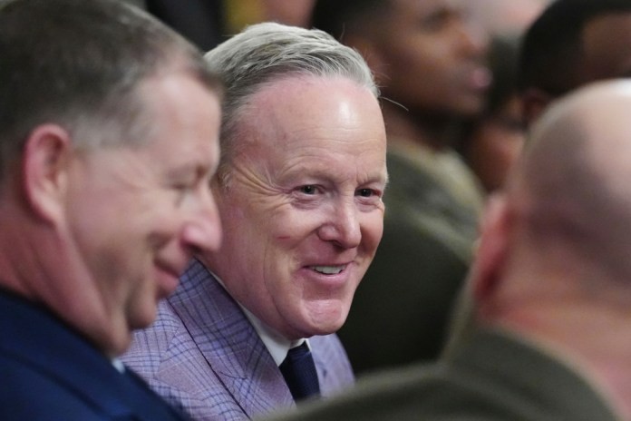 Sean Spicer-linked group makes case for Trump to seniors before midterm elections  at george magazine