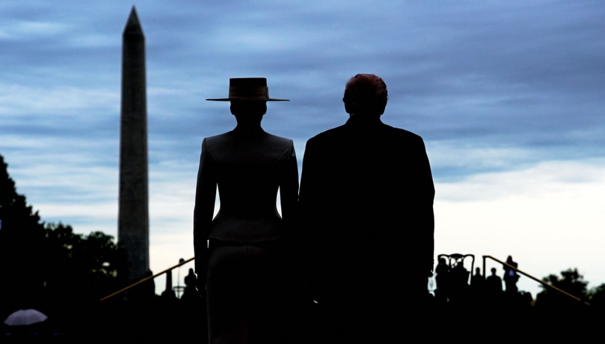 WATCH LIVE: Donald and Melania Trump attend Mother’s Day event  at george magazine