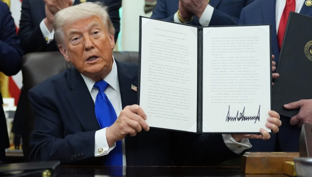WATCH LIVE: Trump signs proclamation in Oval Office