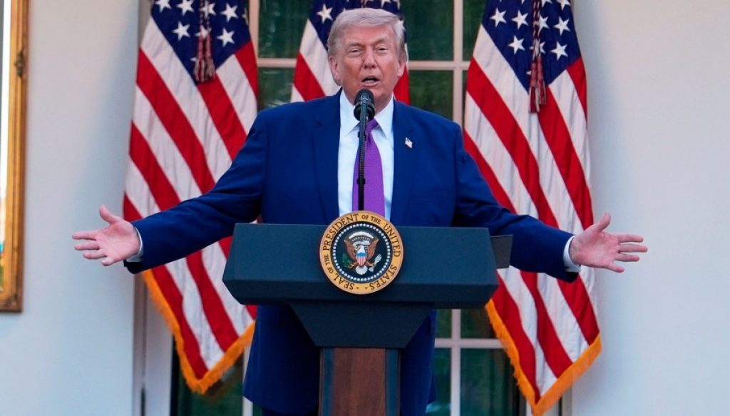 Trump says White House was ‘s*** house’ before his second-term renovations