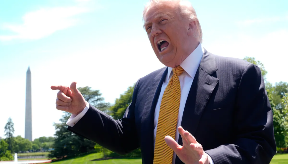 Trump says he doesn’t need help from China to end Iran war at george magazine