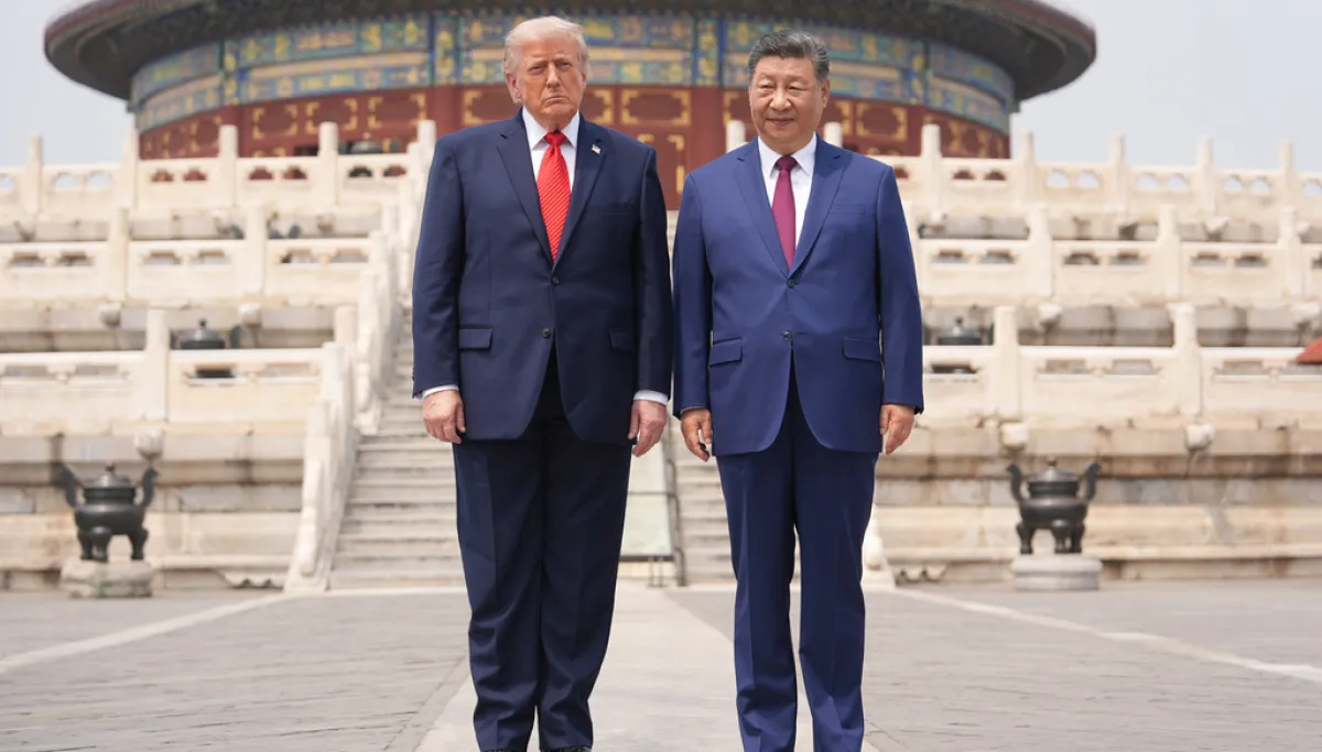 Trump says Xi promised not to provide military equipment to Iran at george magazine