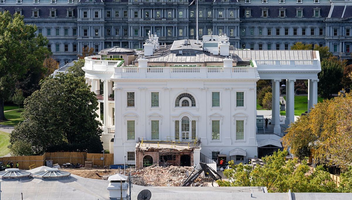 Soil dumped from East Wing demolition has toxic level of metals: NPS at george magazine