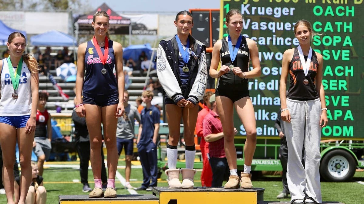 California trans athlete podium controversy ignites outrage among politicians, activists  at george magazine