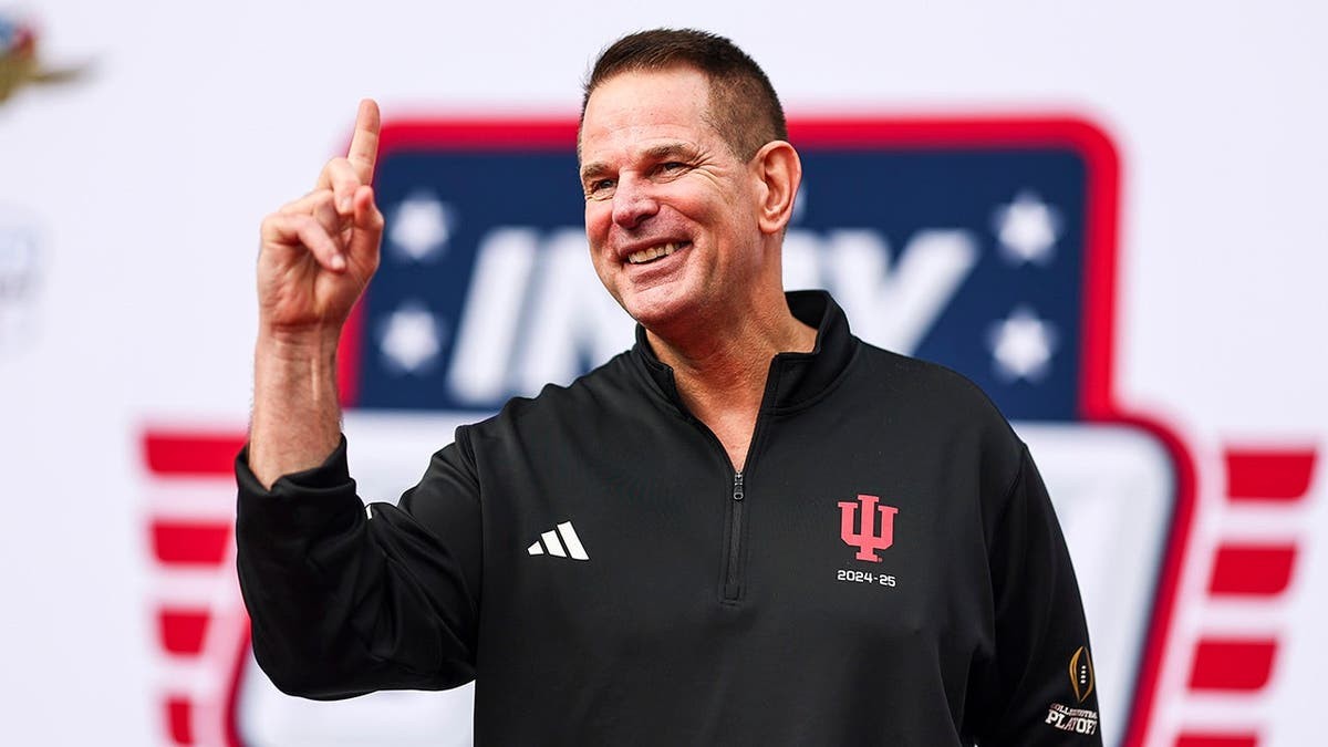 Curt Cignetti jokes he had to 'coach the hell out' of undefeated Hoosiers to be Indy 500 pace car driver at george magazine