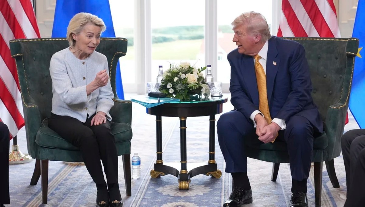 Trump gives EU until America’s 250th birthday to make a decision on tariffs at george magazine