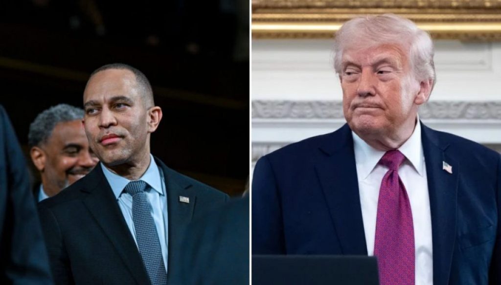 Trump calls on Hakeem Jeffries to be charged for inciting WHCD attack