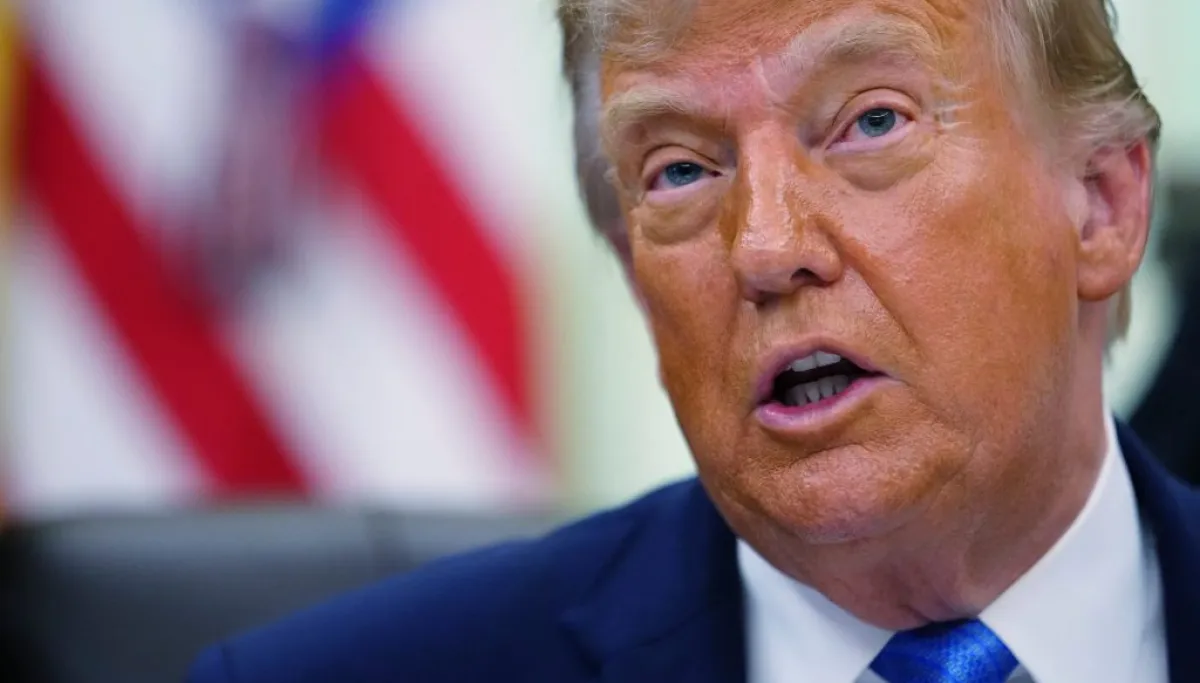 Trump backs Susan Collins for reelection at george magazine