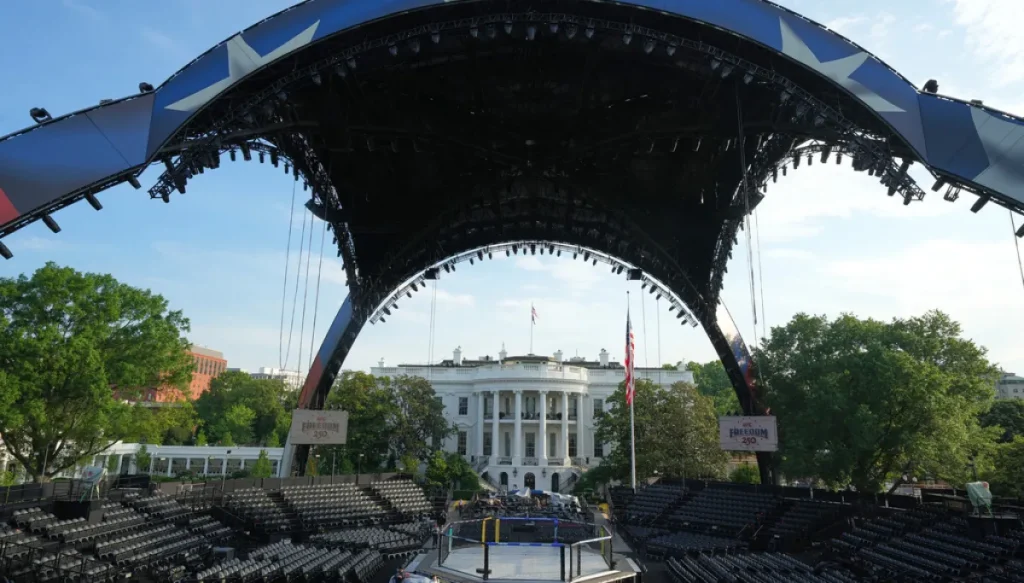 Golden ticket: Trump’s allies in Congress get coveted seats at White House cage fight