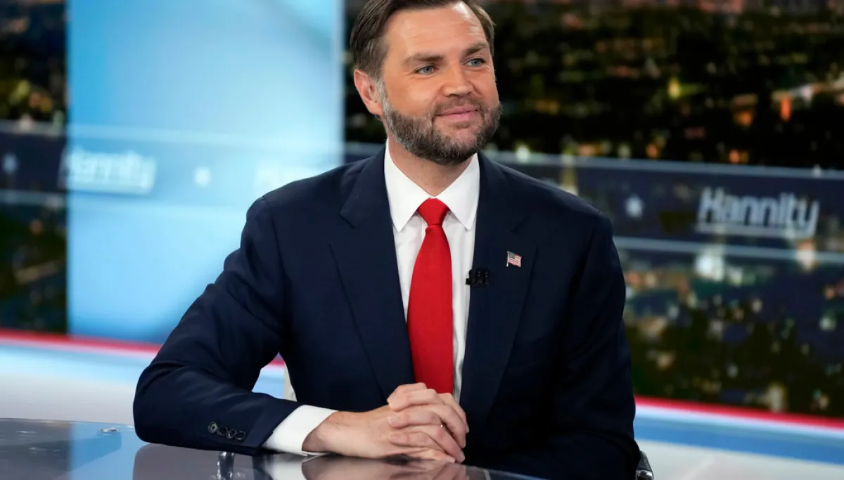 Vance plays Fox News host and introduces segment on dad jokes, talks Iran deal at george magazine