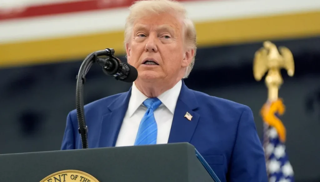 Trump says Iran has pledged no tolls through Strait of Hormuz, and that negotiations would end if otherwise