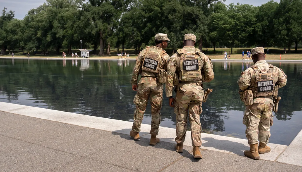 Trump shames ‘pro-algae’ protester in hunt for alleged Reflecting Pool vandals  at george magazine