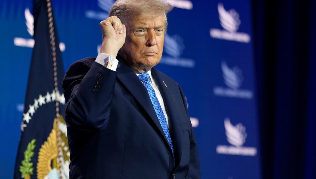 Trump says communism is the biggest threat facing America on eve of 250th birthday  at george magazine