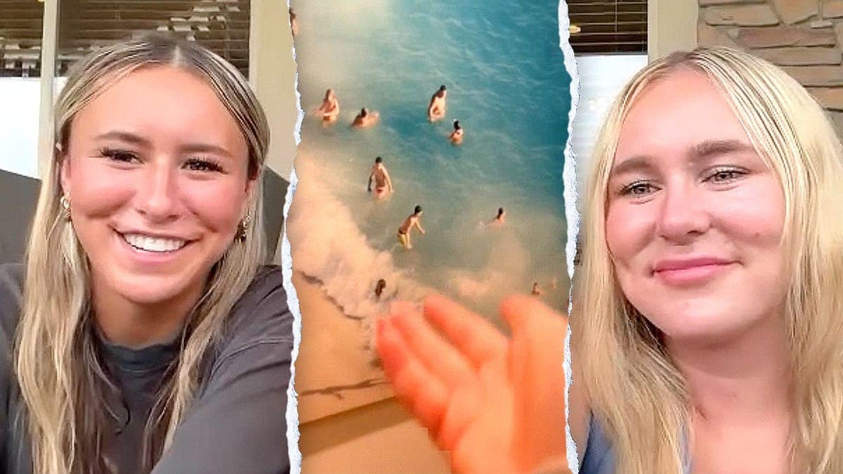 Sisters in viral video reveal truth of 'eerie' family photo they discovered at rental home at george magazine