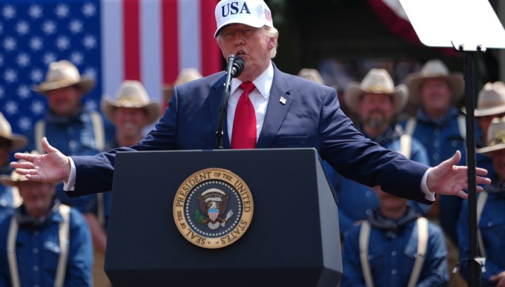 Trump gifts Theodore Roosevelt’s Medal of Honor to presidential library