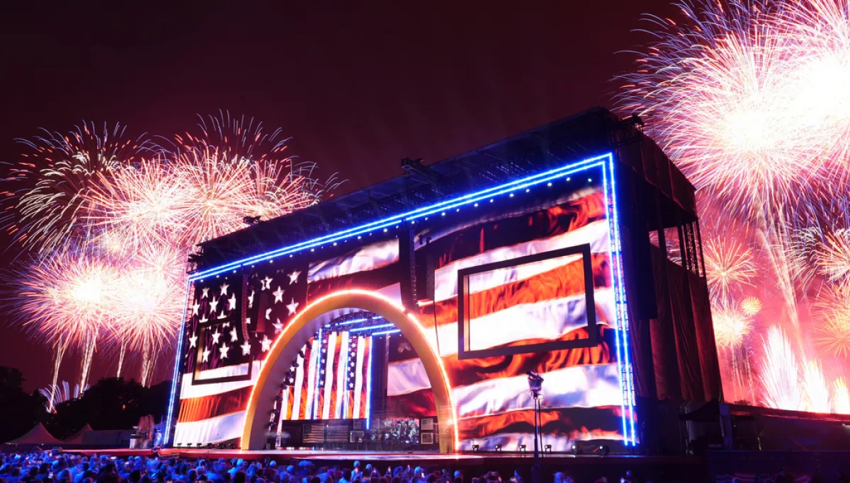 Trump touts American exceptionalism and condemns communism in July 4 speech at george magazine