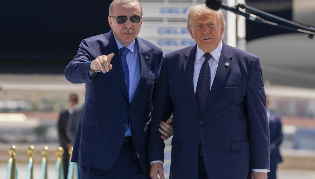 Trump signals disappointment with NATO while touting relationship with Turkey  at george magazine