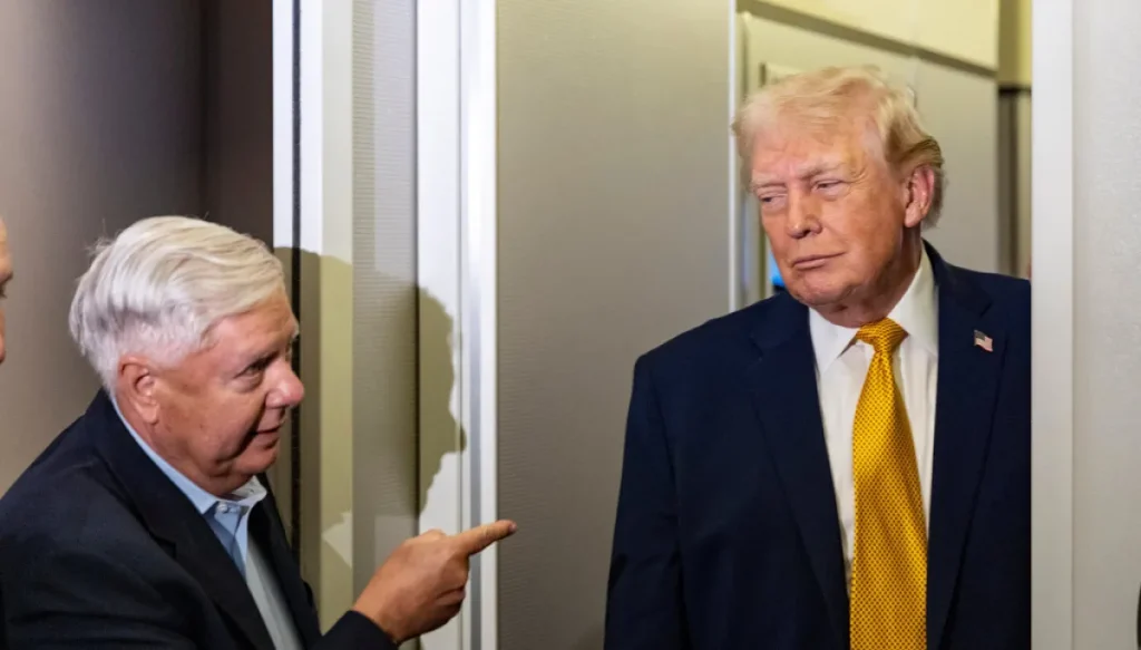 Trump says Lindsey Graham was ‘a little tired’ in phone call ‘shortly before’ death
