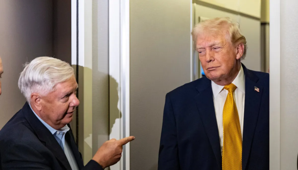 Trump says Lindsey Graham was ‘a little tired’ in phone call ‘shortly before’ death at george magazine