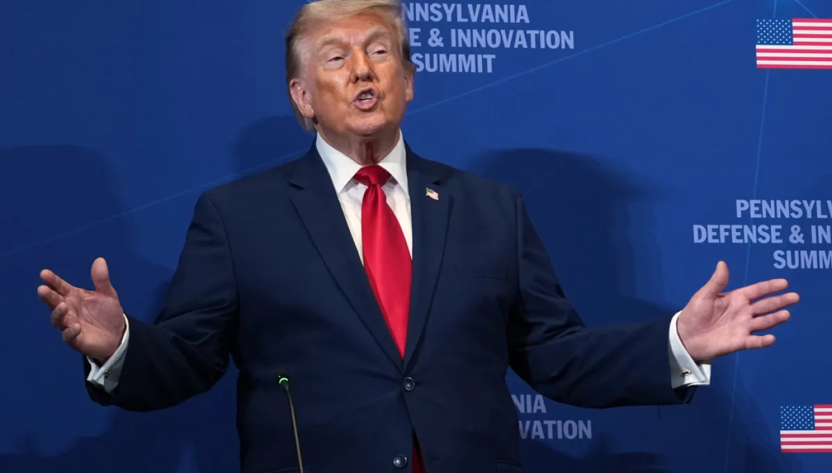Trump says ‘proud American veterans’ will replace illegal immigrant truck drivers at george magazine