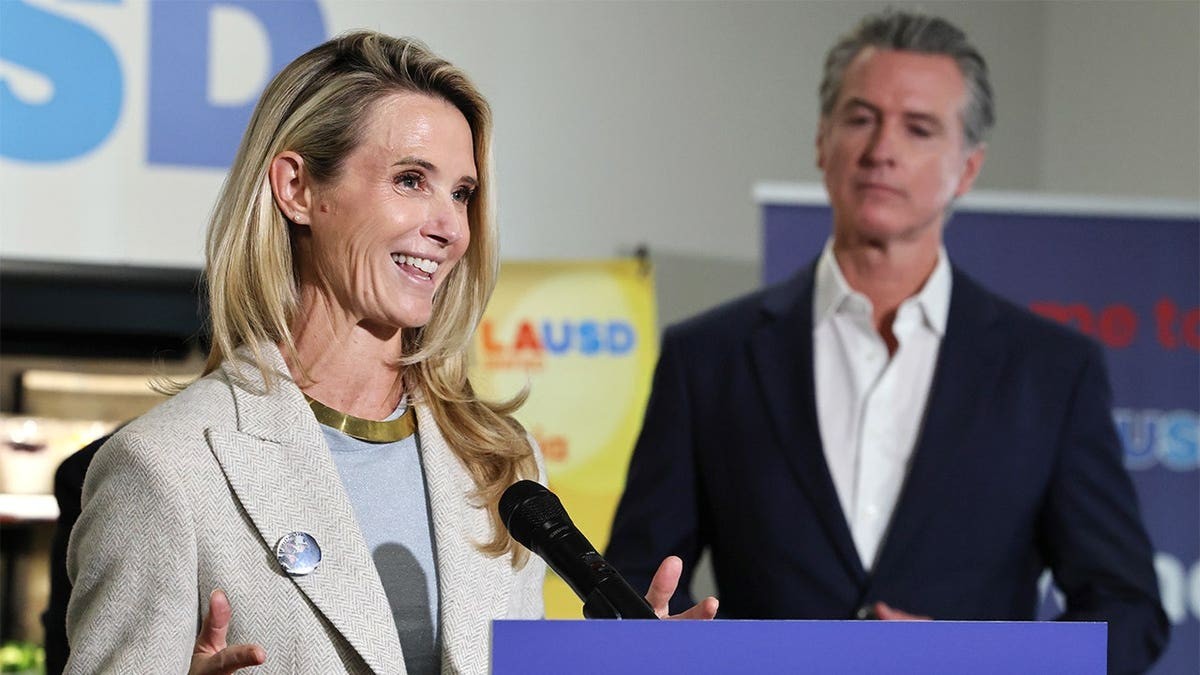 Jennifer Siebel Newsom dodges question on husband Gavin's presidential aspirations at george magazine
