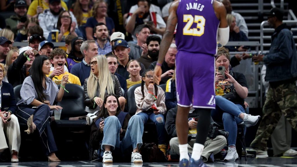 LeBron James shows love to Caitlin Clark on his Instagram after her historic 45-point performance