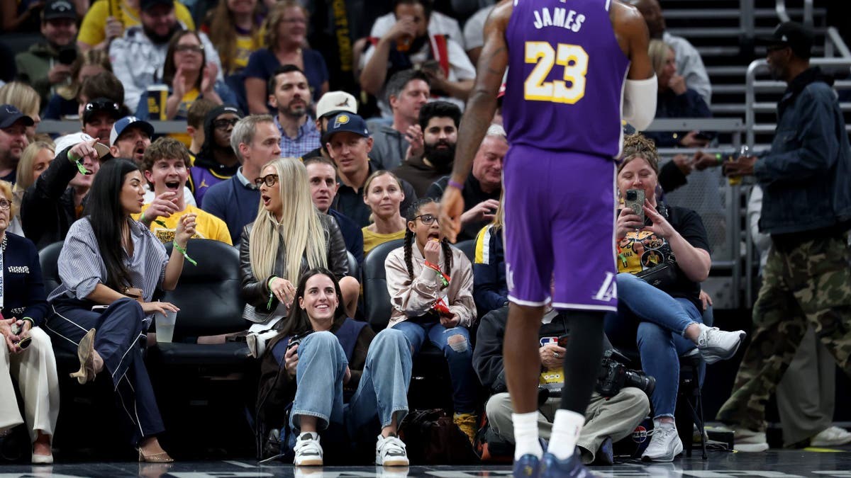 LeBron James shows love to Caitlin Clark on his Instagram after her historic 45-point performance at george magazine