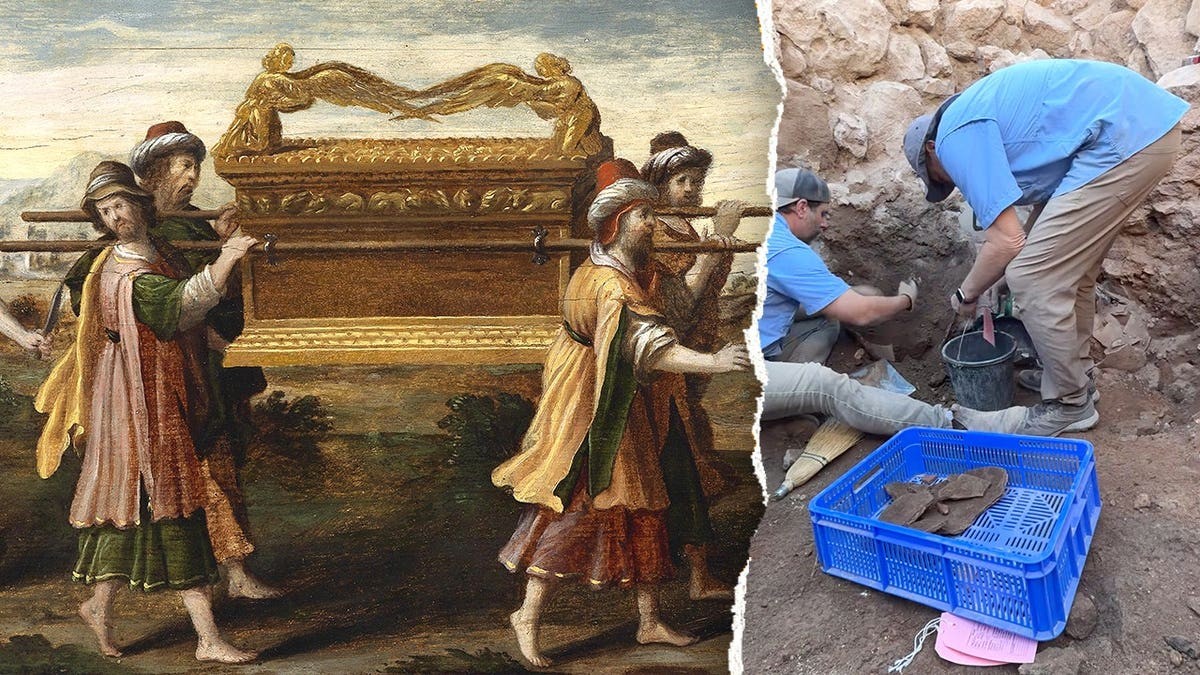 Archaeologists make unusual find near site where Ark of the Covenant was once kept at george magazine