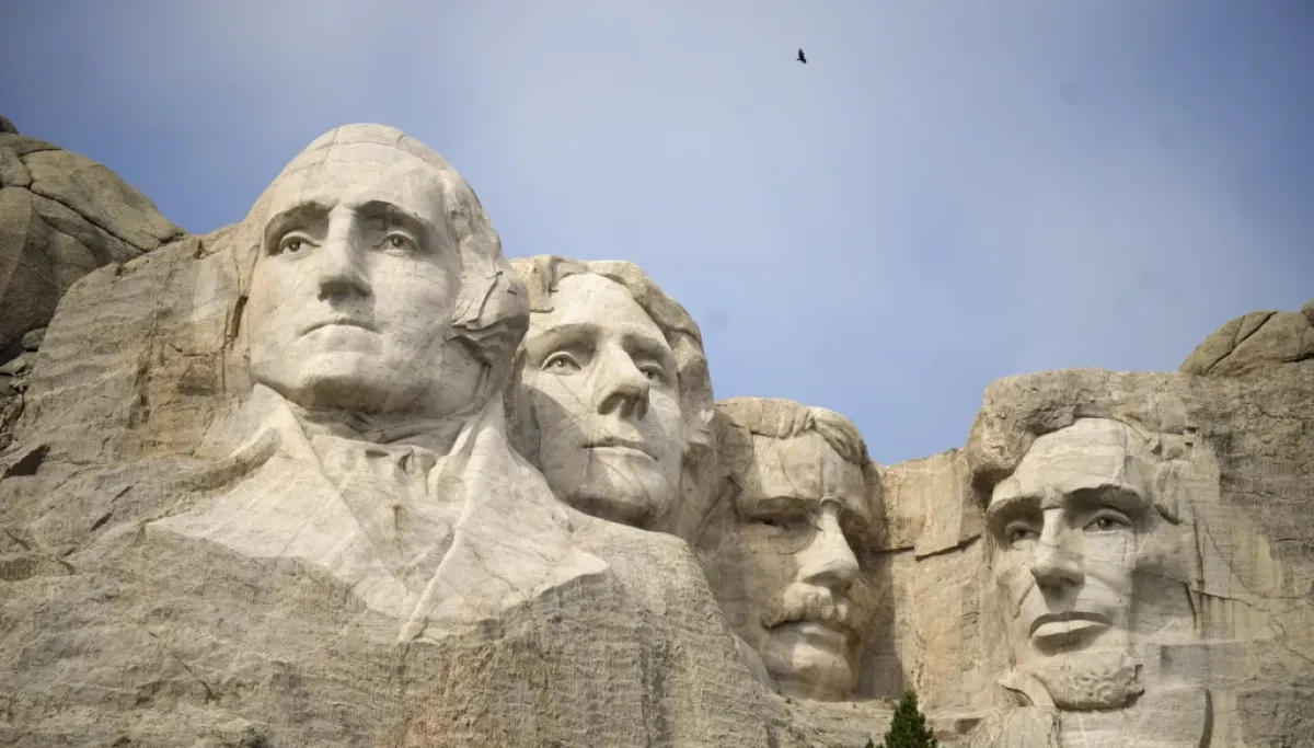 White House suggests ‘no better addition’ to Mount Rushmore than Trump at george magazine