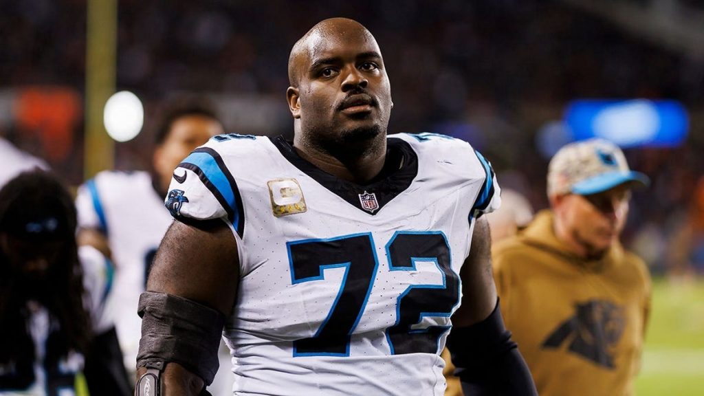 Panthers’ Taylor Moton moved to non-football injury list with blood clot as offensive line concerns grow