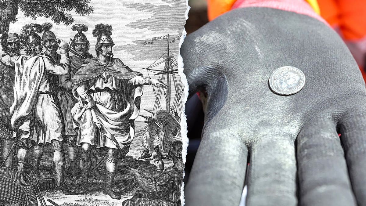 1,740-year-old Roman coin bearing emperor's name found as England rail dig reveals clues  at george magazine