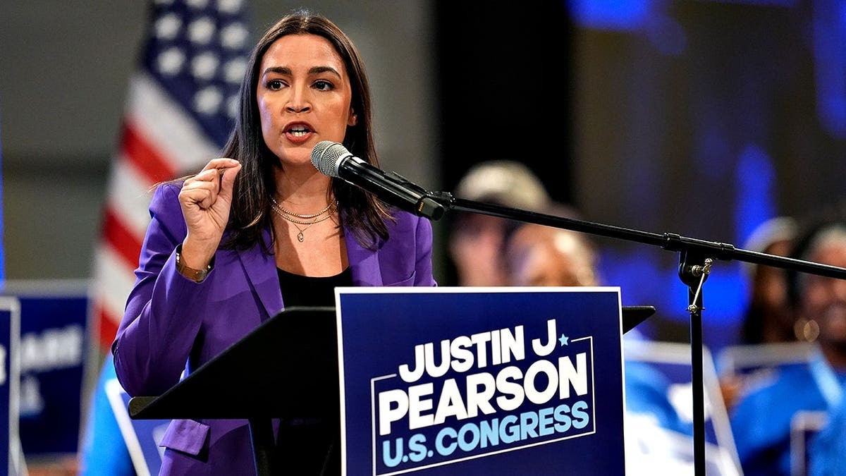 AOC accused of putting on new accent during Memphis rally: 'Going full Kamala'  at george magazine