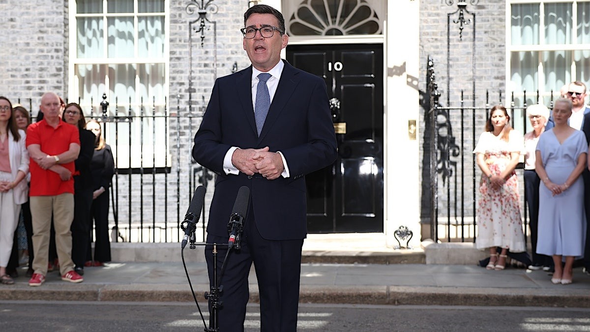 Andy Burnham takes over as UK prime minister, calls for 'new political model'  at george magazine