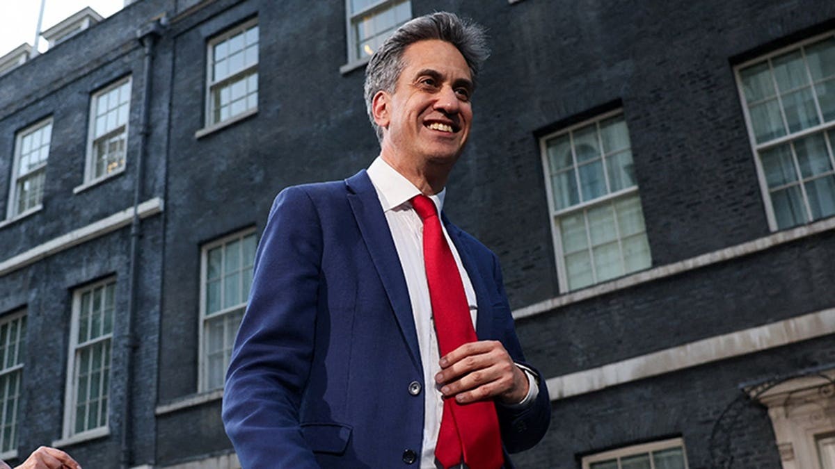 UK's Burnham names Trump critic Ed Miliband foreign secretary; ex-Thatcher aide brands pick 'disastrous'  at george magazine