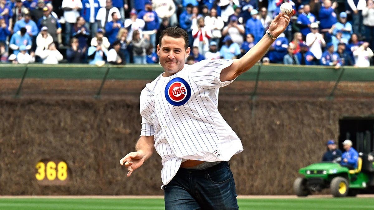 Cubs great Anthony Rizzo snags another home run ball in Wrigley Field bleachers at george magazine