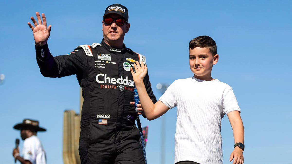 Brexton Busch wins first race since father Kyle Busch's death in emotional return to Victory Lane  at george magazine