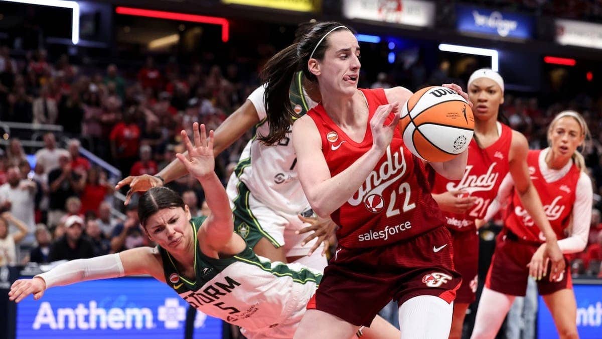 Caitlin Clark makes WNBA history with record-breaking game after weeks of controversy  at george magazine