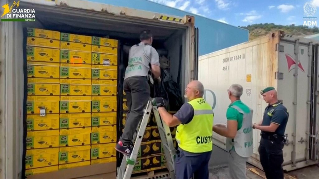 $290M cocaine haul found ‘skillfully concealed’ in massive banana shipment