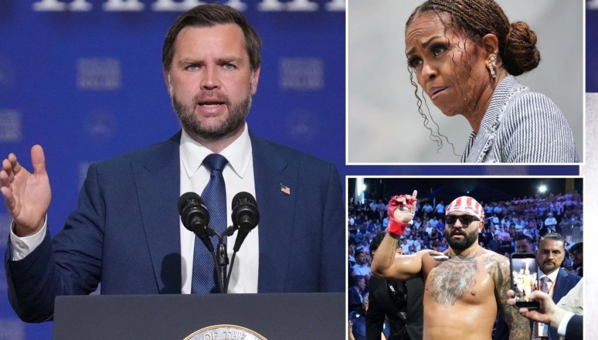 Vance says reaction to UFC fighter calling Michelle Obama a man was ‘totally disproportionate’ at george magazine