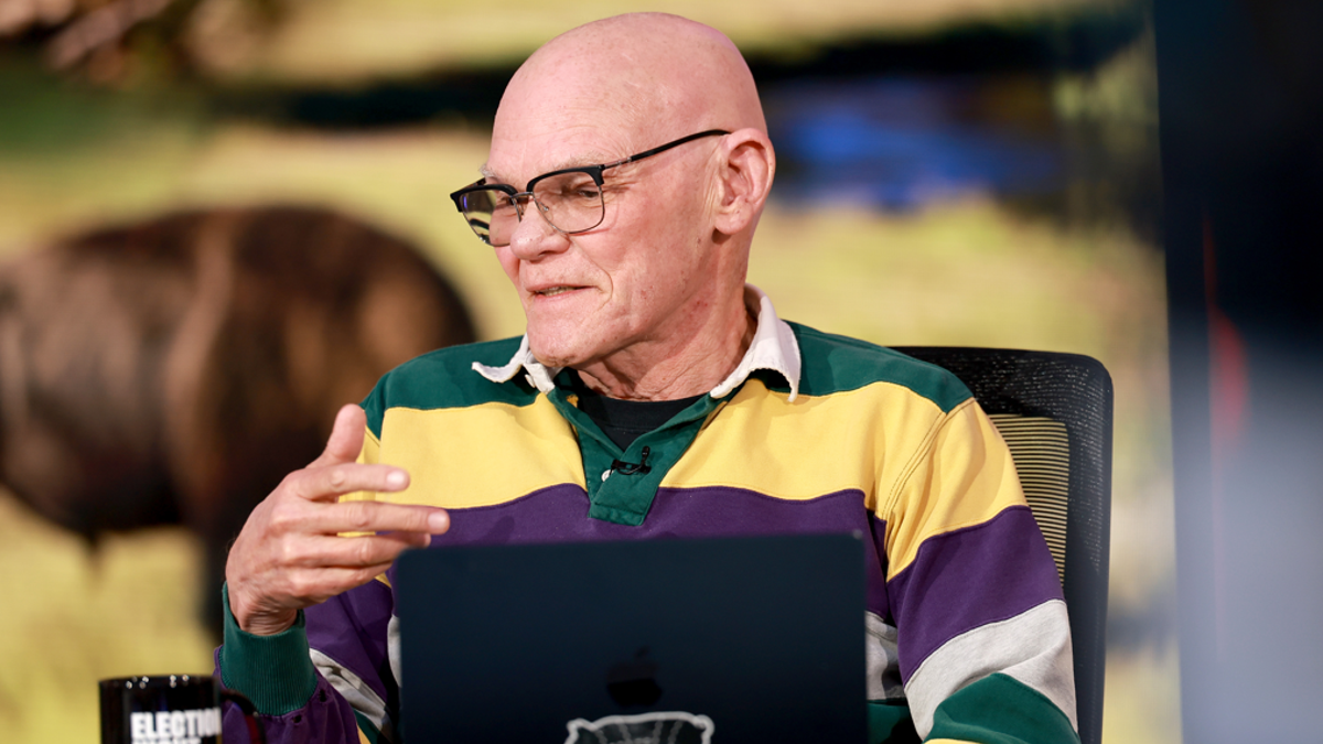 James Carville explains why he thinks mainstream media networks made a mistake avoiding Trump’s speech at george magazine