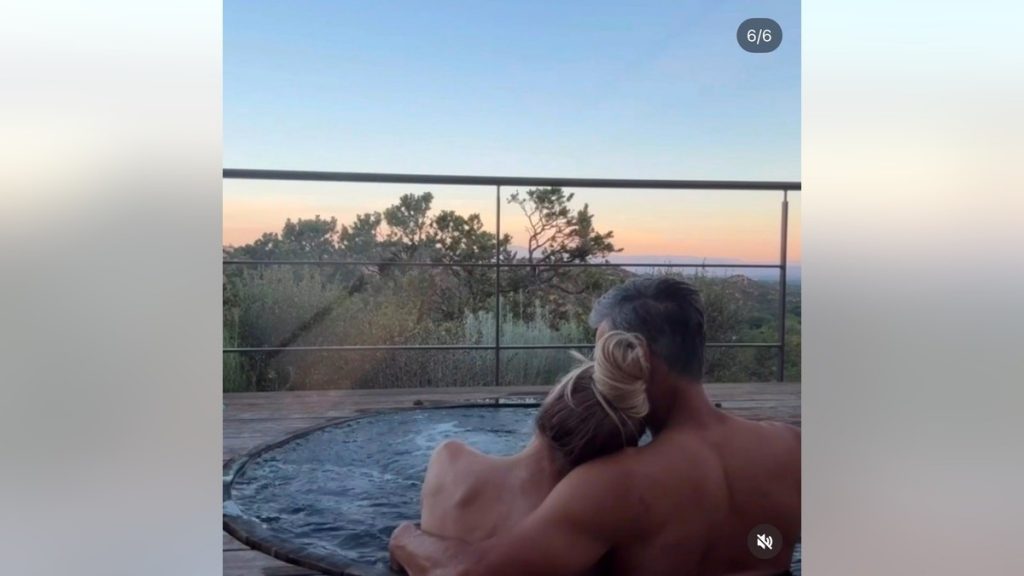 LeAnn Rimes shares naked hot tub photo with Eddie Cibrian on road trip from California to Nashville