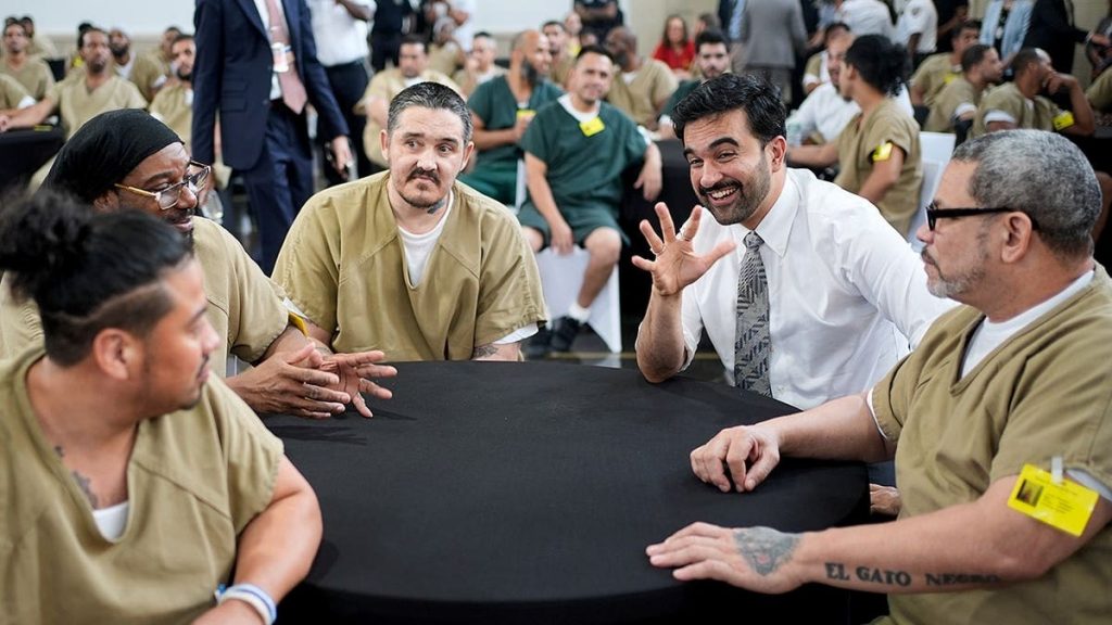 Mamdani sparks fierce backlash for World Cup stunt ‘palling around’ with Rikers Island convicts