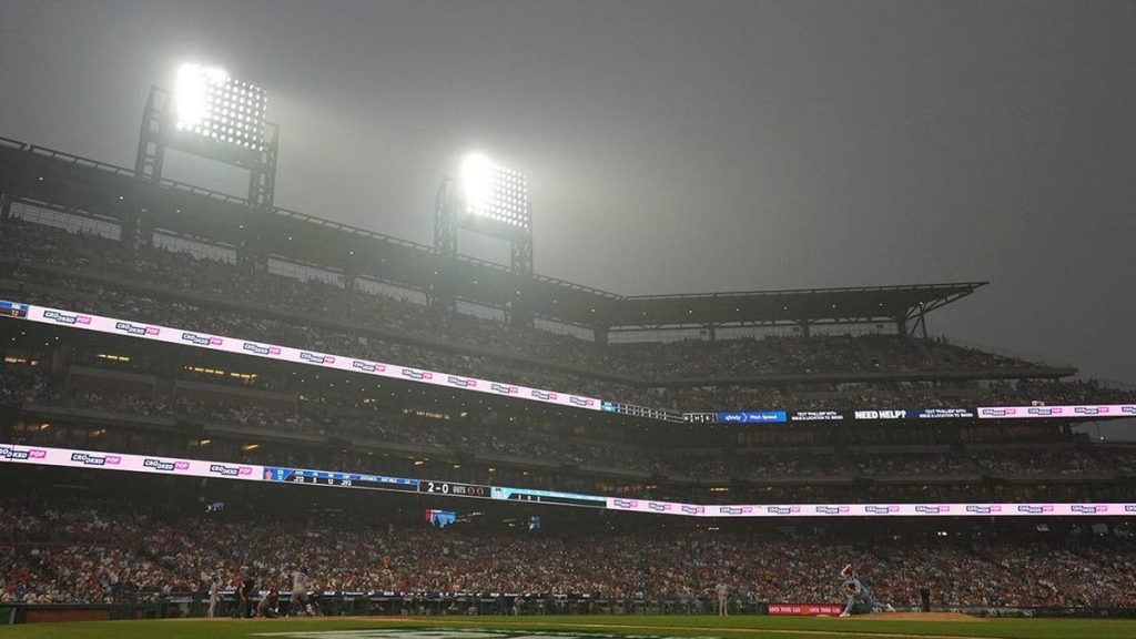 Poor air quality due to wildfires forces logisitcal changes at several MLB games, including postponement