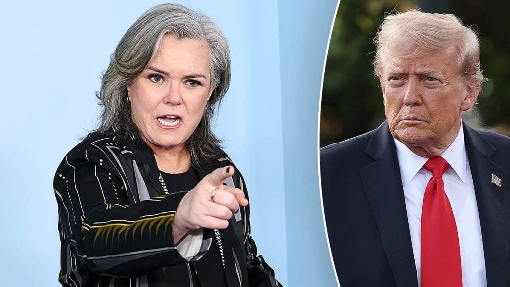 Rosie O’Donnell claims Trump has ‘PTSD response’ to her as backlash erupts
