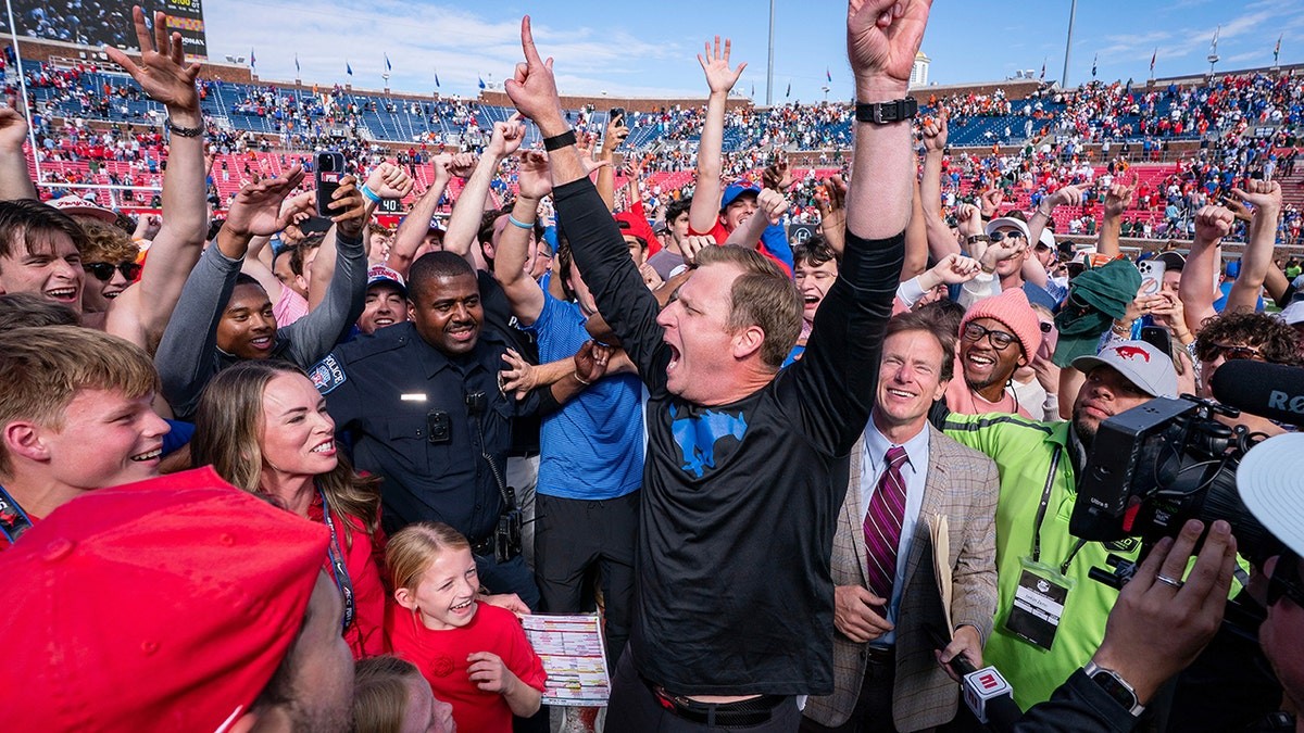 SMU head coach Rhett Lashlee pours gasoline on fire, disparages Sun Belt's claim to CFP berth  at george magazine
