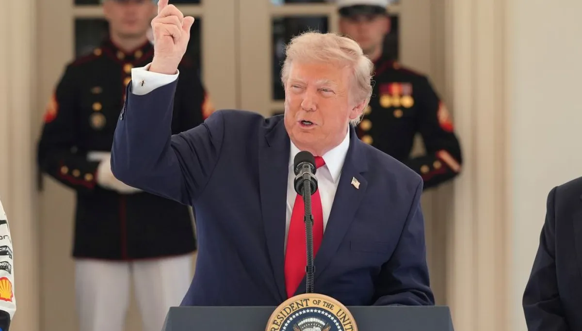 Trump returns to war with Iran from ‘position of strength’ at george magazine