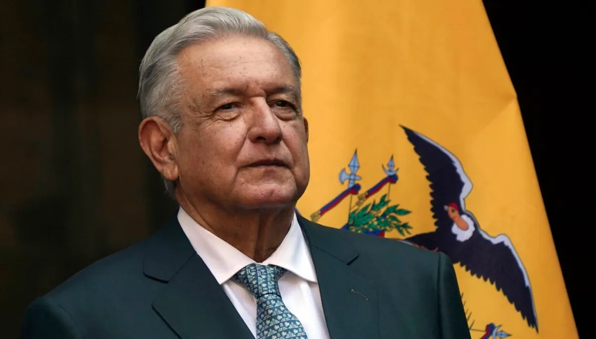 Son of former Mexican president appeals to Trump after visa revoked at george magazine