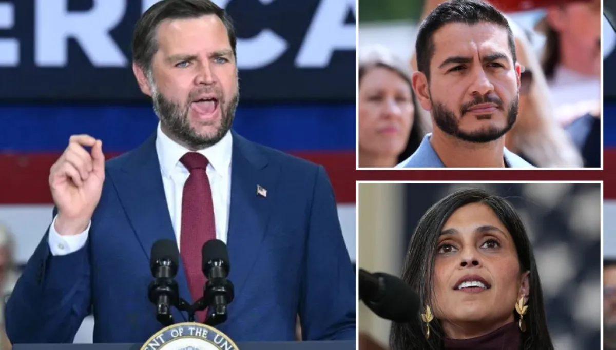 JD Vance tells Abdul el Sayed to ‘keep my wife’s name the hell out of your mouth’ at george magazine