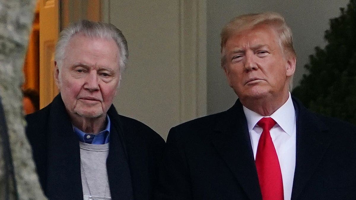 Trump calls Hollywood a 'total disaster,' pushes federal tax incentive for film after meeting with Jon Voight  at george magazine